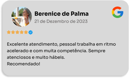 Avaliação de Berenice e Palma